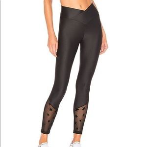 Beach Riot Star Leggings with Mesh Size Large (Fits Medium / Large)